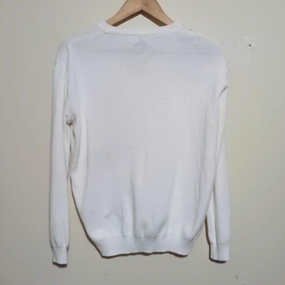 Vintage Cyn Les Shirlee Designs Strawberry Sweater-Large-Embroidered-Cottagecore - Picture 7 of 9